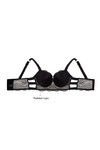 Zivame All That Lace Longline Black Bra — thumbnail 7