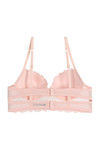 Zivame All That Lace Push Up Wired Low Coverage Bra-Peach — thumbnail 7