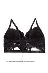 Zivame All That Lace Push Up Wired Low Coverage Bra-Black — thumbnail 7