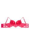 Zivame All That Lace Push Up Wired Low Coverage Bra-Fuchsia — thumbnail 7