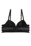 Zivame Beautiful Basics Push Up Wired Low Coverage Bra-Dark Grey — thumbnail 6