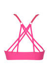 Zivame Watch Your Back Laser Wings Smooth Moderate Pushup Bra- Pink — thumbnail 7