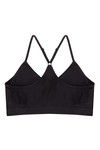 Zivame Double Layered Non Wired Medium Coverage Bralette -Black — thumbnail 6