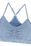 Zivame Double Layered Non Wired Medium Coverage Bralette -Blue — thumbnail 8
