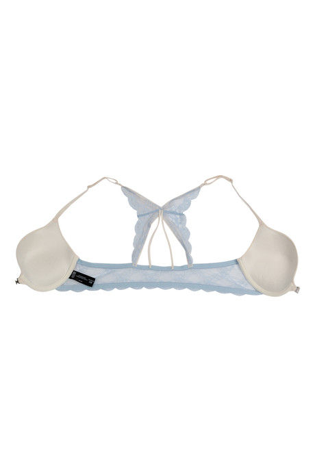Zivame Pretty Back Push Up Wired Low Coverage T-Shirt Bra-Ivory — image 7