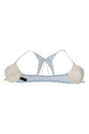 Zivame Pretty Back Push Up Wired Low Coverage T-Shirt Bra-Ivory — thumbnail 7