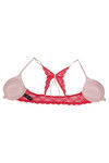 Zivame Pretty Back Push Up Wired Low Coverage T-Shirt Bra-Pink — thumbnail 8