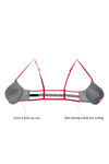 Zivame Explosive Pushup Front Open Cage Bra- Light Grey — thumbnail 8