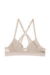 Zivame Pretty Back Push Up Wired Low Coverage T-Shirt Bra-Beige — thumbnail 6