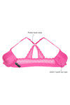 Zivame Pretty Back Push Up Wired Low Coverage T-Shirt Bra-Pink — thumbnail 8