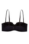 Zivame Laser Wings Smooth Moderate Pushup Strapless Bra- Black — thumbnail 9