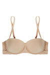 Zivame Laser Wings Smooth Moderate Pushup Strapless Bra- Skin — thumbnail 8