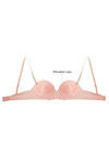 Zivame Laser Wings Smooth Gentle Lift Pushup Strapless Bra- Peach — thumbnail 9