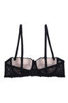 Zivame Cuppa Contrast Push Up Wired Low Coverage Bra-Black — thumbnail 9