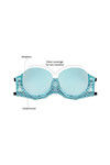 Zivame All That Lace Push Up Wired Low Coverage Strapless Bra-Blue — thumbnail 7