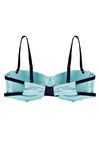 Zivame All That Lace Push Up Wired Low Coverage Strapless Bra-Blue — thumbnail 8