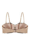 Zivame Embroidered Padded Balconette Bra- Skin — thumbnail 8