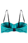 Zivame All That Lace Push Up Wired Low Coverage Strapless Bra-Blue — thumbnail 10