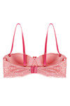 Zivame All That Lace Push Up Wired Low Coverage Strapless Bra-Pink — thumbnail 9