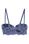 Zivame All That Lace Push Up Wired Low Coverage Strapless Bra-Light Blue — thumbnail 8
