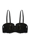 Zivame All That Lace Push Up Wired Low Coverage Strapless Bra-Black — thumbnail 8