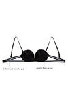 Zivame Bandage Moderate Pushup Strapless Bra-Black — thumbnail 8
