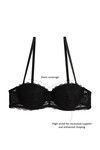Zivame Sweet Heart Neckline Push-Up Lacy Wings Bra  (Pack of 2)- Black N White — thumbnail 15