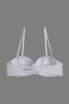 Zivame Sweet Heart Neckline Push-Up Lacy Wings Bra  (Pack of 2)- Black N White — thumbnail 18