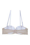 Zivame Luxe Lace Padded Wired Medium Coverage Strapless Bra-White — thumbnail 10