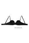 Zivame Luxe Lace Push Up Wired Medium Coverage T-Shirt Bra-Black — thumbnail 8