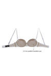 Zivame Luxe Lace Padded Wired Medium Coverage Strapless Bra-White — thumbnail 11