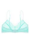 Zivame Cuppa Contrast Non Padded Triangle Bra- Green — thumbnail 7
