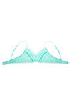 Zivame Cuppa Contrast Non Padded Triangle Bra- Green — thumbnail 8