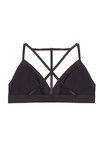 Zivame Made To Layer Strappy Back Triangle Cup Bralette-Black — thumbnail 7