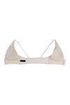 Zivame Double Layered Non Wired Low Coverage Bralette -Ivory — thumbnail 7
