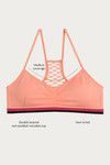 Zivame Double Layered Non Wired Medium Coverage Bralette -Blush — thumbnail 7