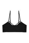 Zivame Made To Layer Double Layered Non Wired Medium Coverage Bralette -Black — thumbnail 5