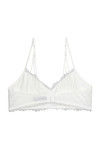 Zivame Made To Layer Non Padded Non Wired Medium Coverage Bralette -White — thumbnail 7
