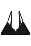 Zivame Single Layered Non Wired Low Coverage Bralette -Black — thumbnail 8