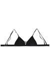 Zivame Single Layered Non Wired Low Coverage Bralette -Black — thumbnail 9