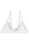 Zivame Single Layered Non Wired Low Coverage Bralette -White — thumbnail 7