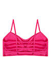 Zivame Double Layered Non Wired Medium Coverage Bralette -Fuchsia — thumbnail 6