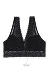 Zivame Double Layered Non Wired Medium Coverage Bralette -Black — thumbnail 6