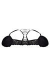 Zivame Pinch of Drama Corset Back Padded Bra-Black — thumbnail 7