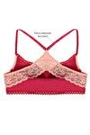 Zivame Lacy Back Plunge Neck Front Open Bra-Tangerine — thumbnail 7