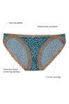 Zivame Ultra Soft Blue Shades Bikini Brief (Pack of 3) — thumbnail 9