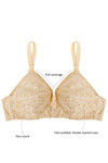 Rosaline Everyday Double Layered Non Wired Full Coverage Bra - Skin — thumbnail 5