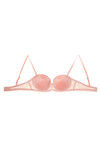Zivame Wings of Lace Strapless T-shirt Bra- Peach — thumbnail 10