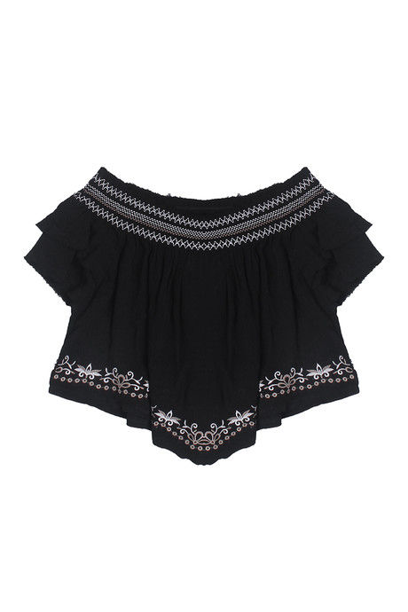 Zivame Off Shoulder Casual Top- Black — image 6