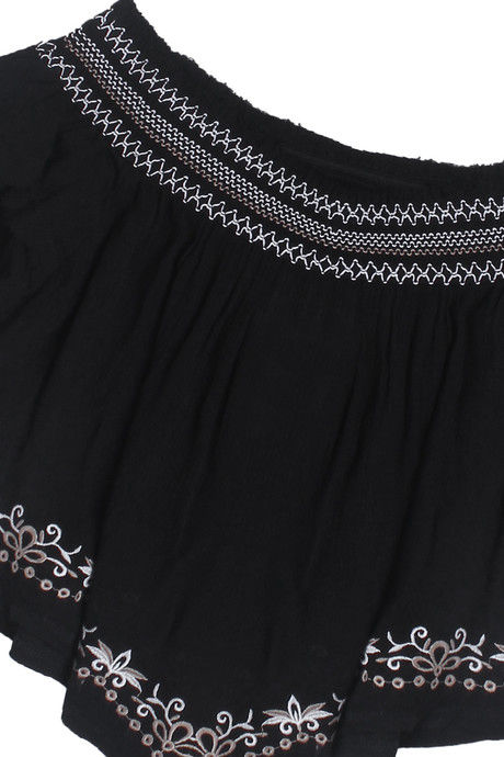 Zivame Off Shoulder Casual Top- Black — image 8